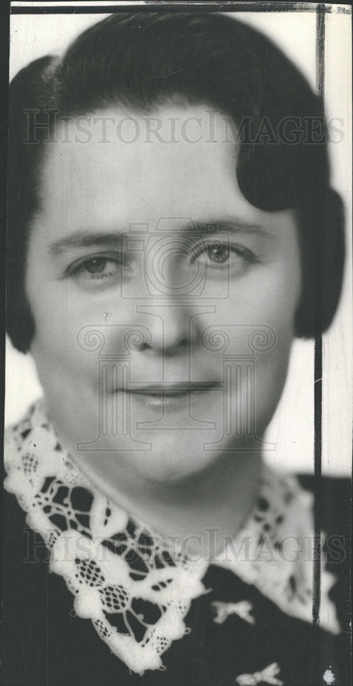 1939 Press Photo Marjorie Gallaher Executive Secretary - Historic Images