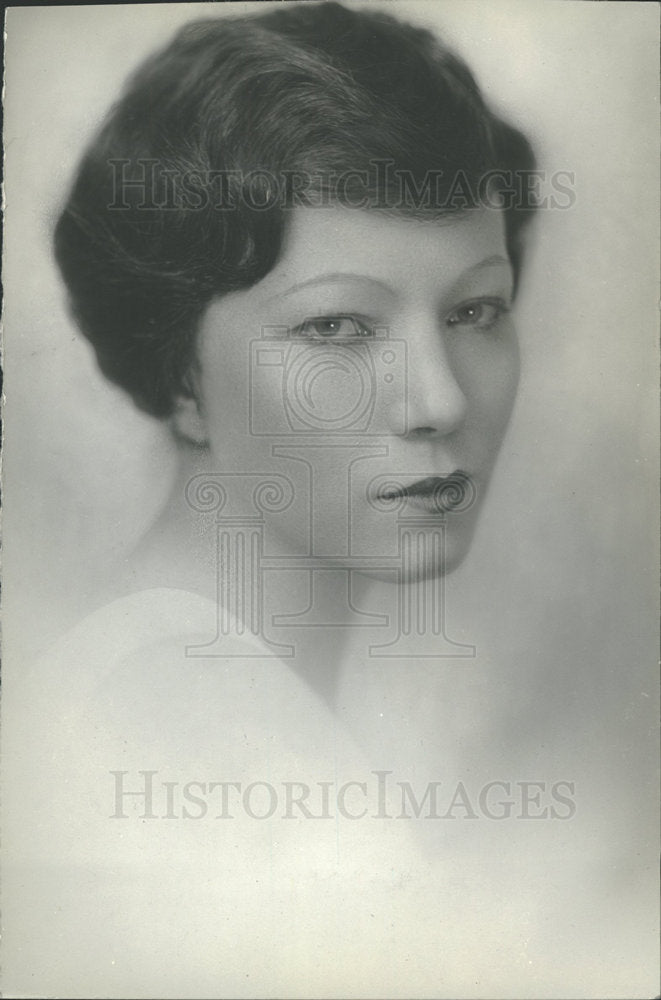 1933 Press Photo Mrs. James T. Hover - Historic Images