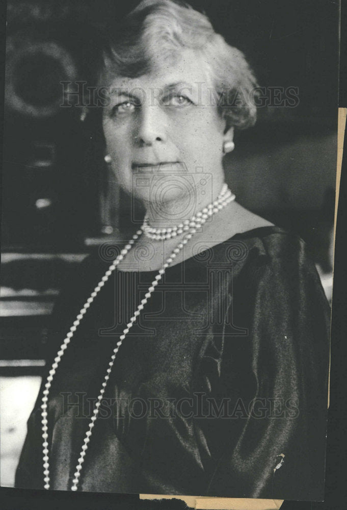 1934 Press Photo Social Leader Harriman Portrait - Historic Images