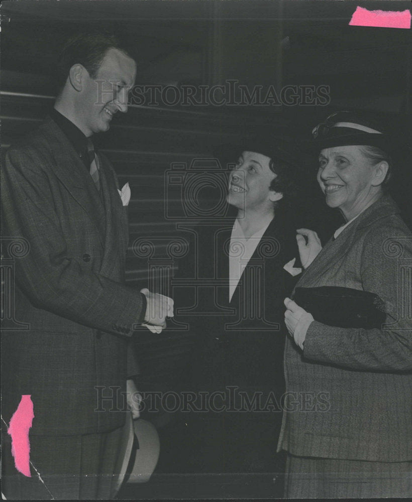 1937 Press Photo Central City Theatre Producers Meeting - Historic Images