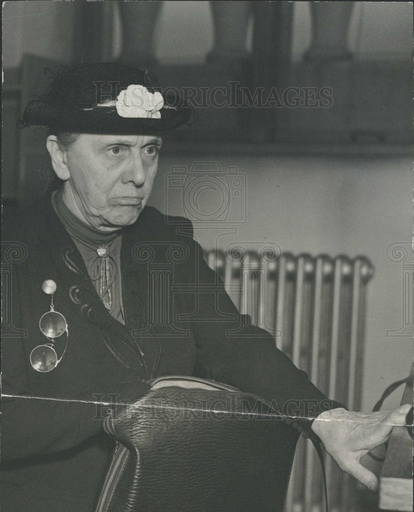 1937 Press Photo Denver Commissioner After Resignation - Historic Images
