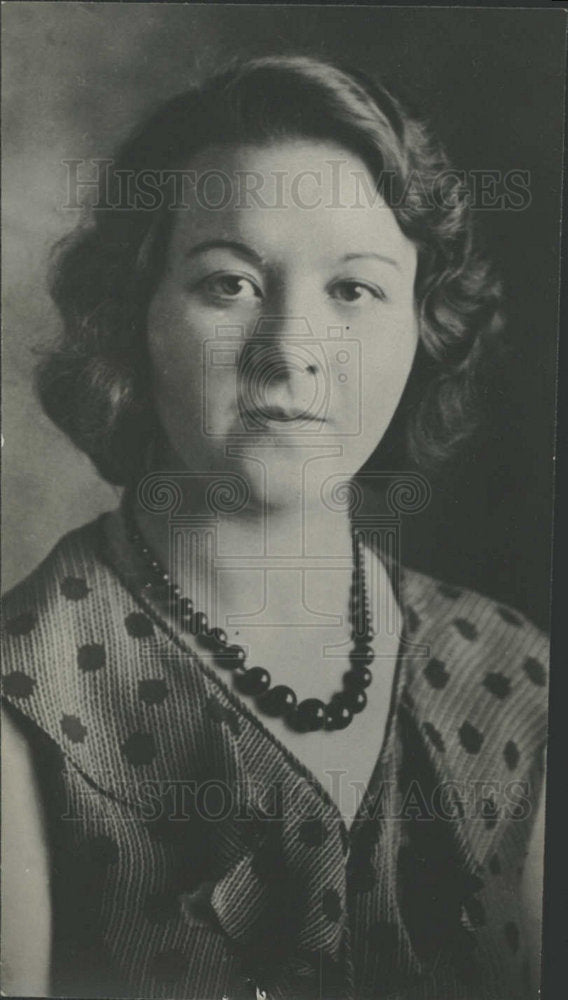 Press Photo Alta Armstrong Murder Victim  - Historic Images