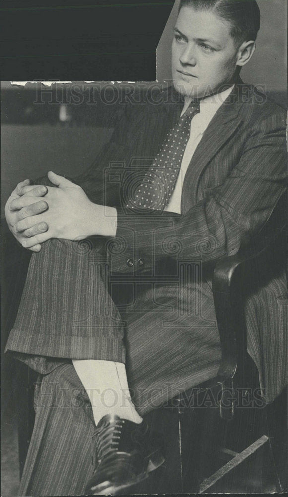 1932 Press Photo Joseph Hayes Killer Girlfriend - Historic Images