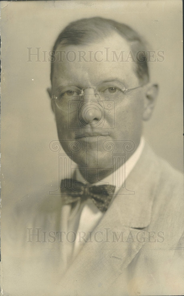 1957 Press Photo Denver School Board President Grant - Historic Images
