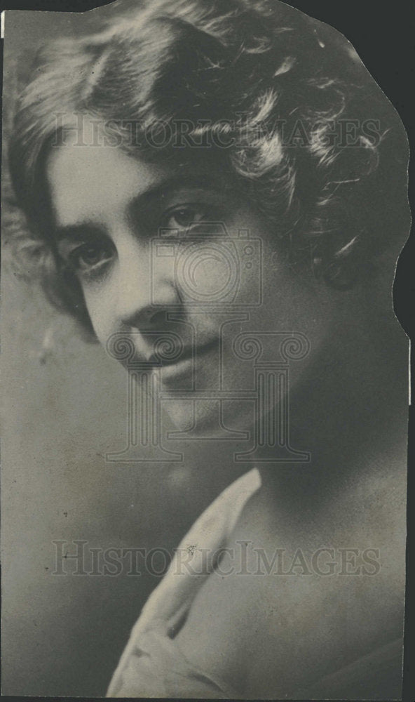 1933 Press Photo Portrait Wife of Lario Shot Dead - Historic Images
