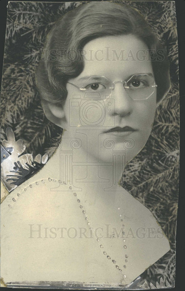 1933 Press Photo Jean Fontius - Historic Images