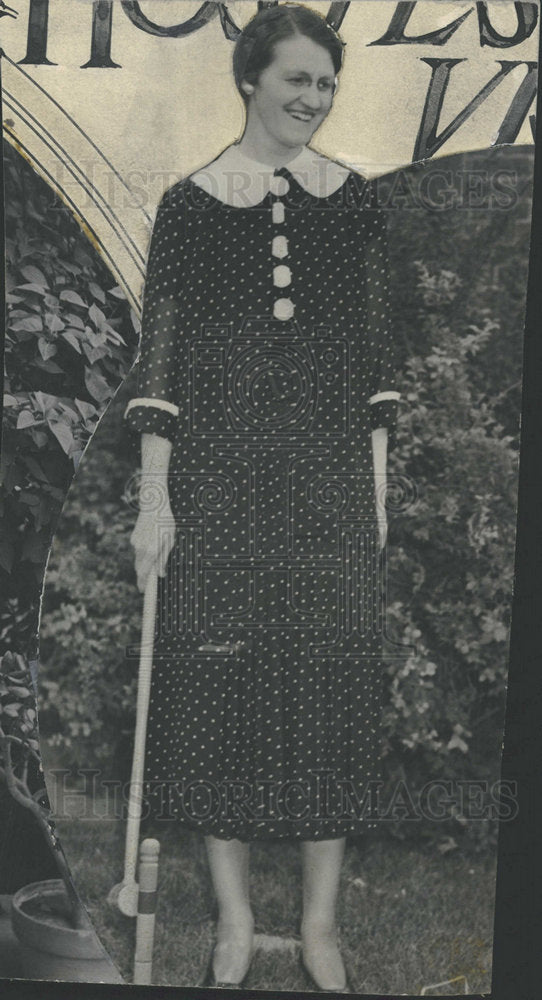 1937 Press Photo Mrs. Clarence Ireland - Historic Images