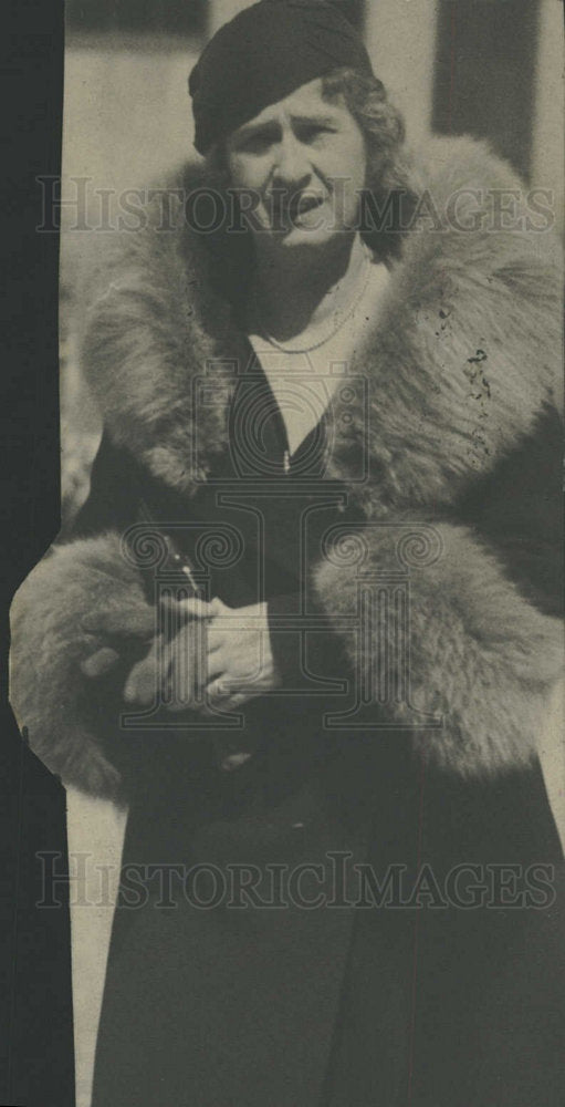 Woman Fur Coat Lady - Historic Images