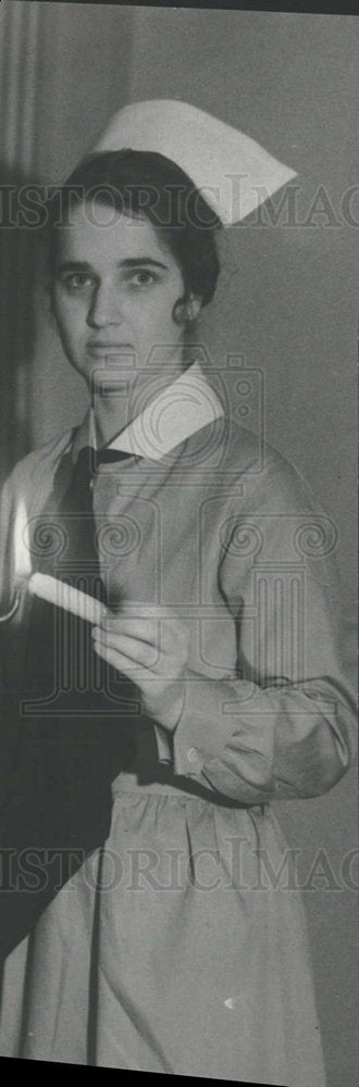 Press Photo Patricia Large, CU Nurse School - Historic Images