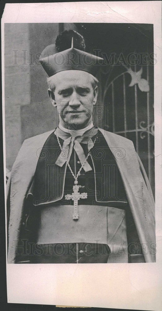 1921 Press Photo Archbishop Patrick J. Hayes New York - Historic Images