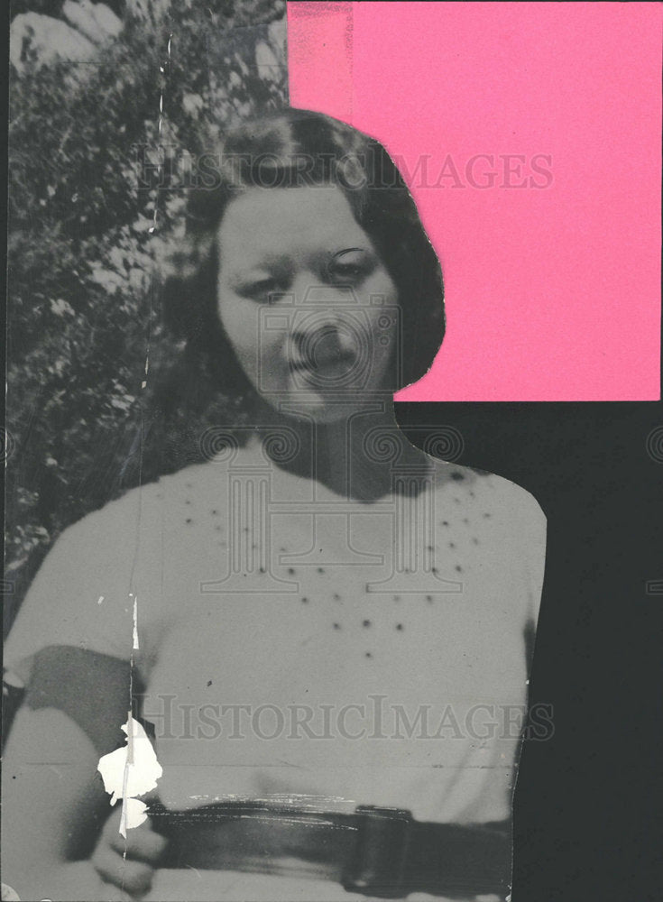 1932 Press Photo Jos. L. Hayes Woman - Historic Images