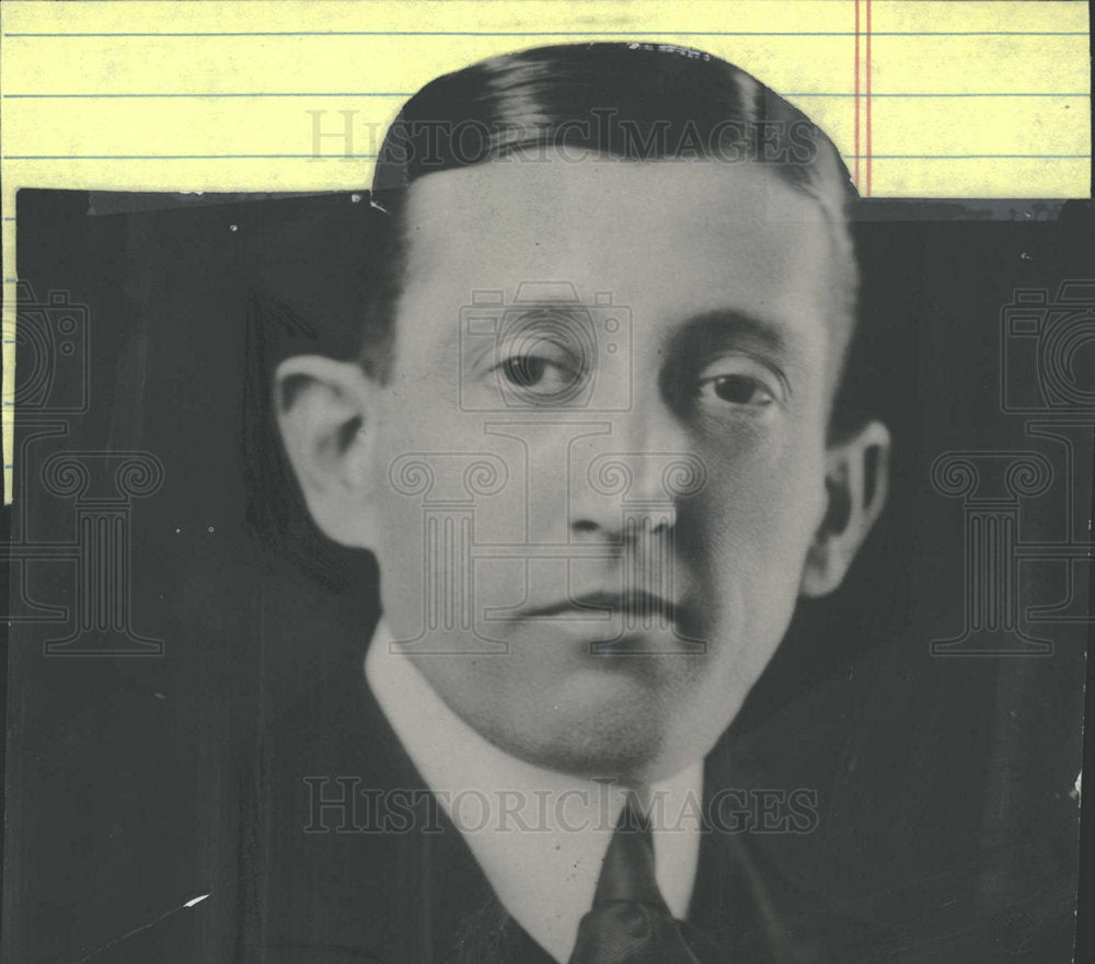 1920 Press Photo William Hays Suit Tie - Historic Images