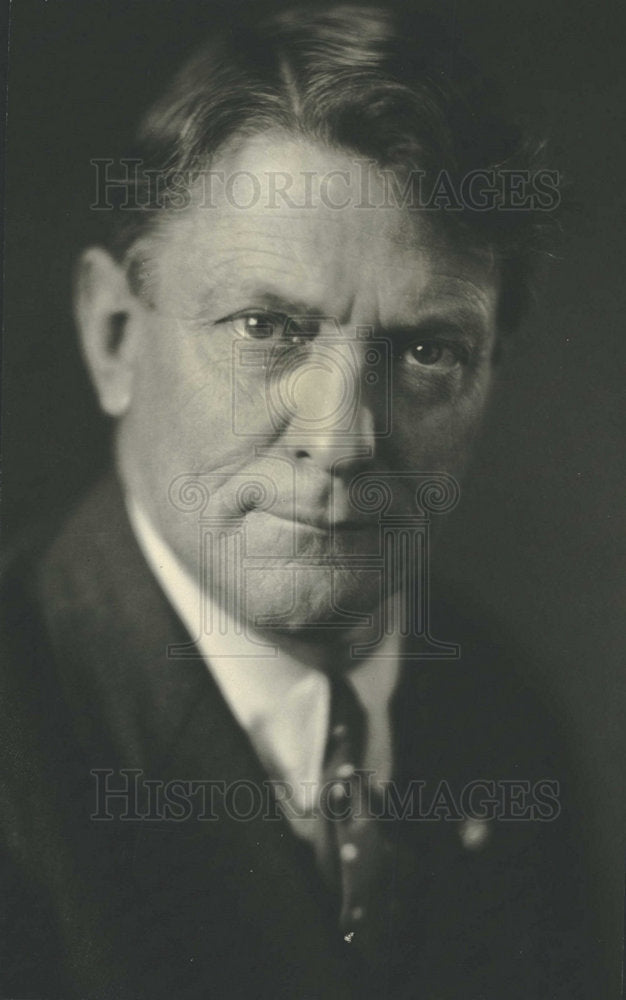 1936 Press Photo Burrage Assoc Professor Bacteriology - Historic Images