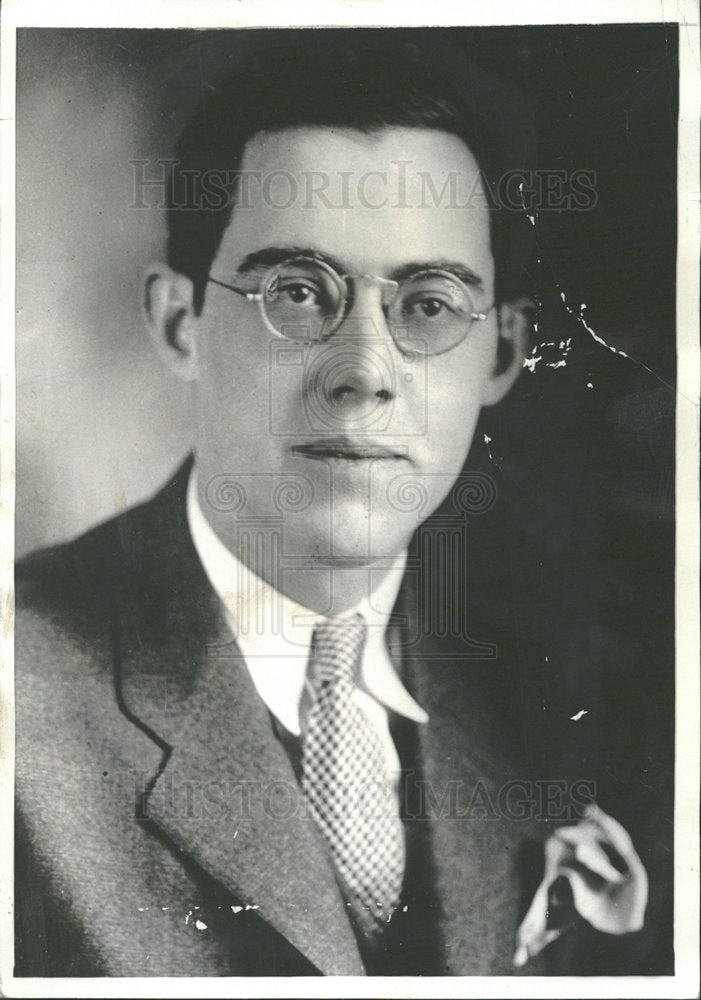 1934 Press Photo Rush D. Holt Candidate For US Senate - Historic Images