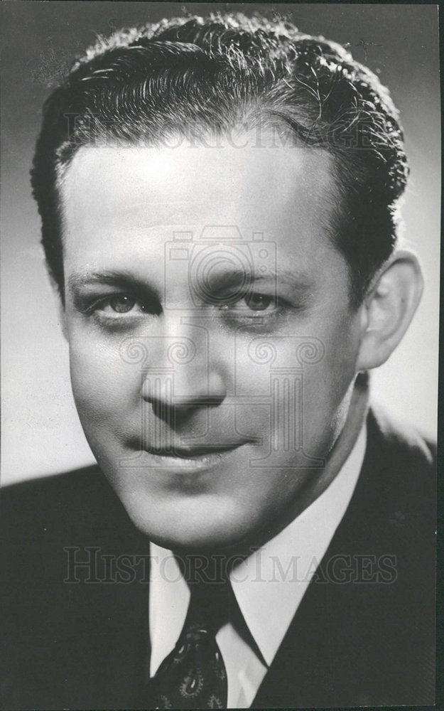 1948 Milo Boulton on CBS TV  - Historic Images