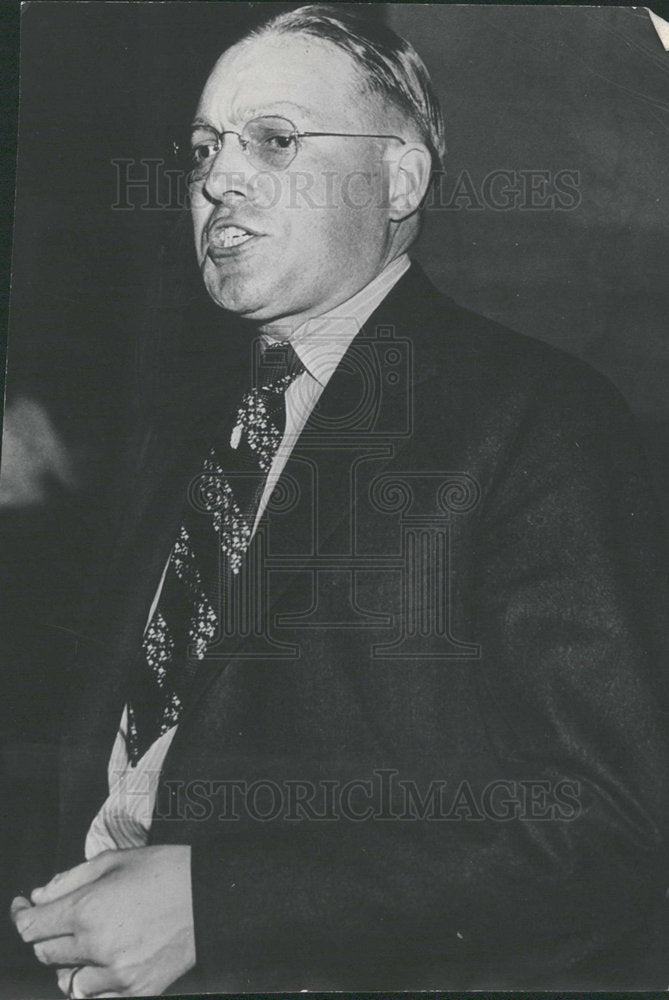 1937 Press Photo Businessman Terry Carpenter - Historic Images