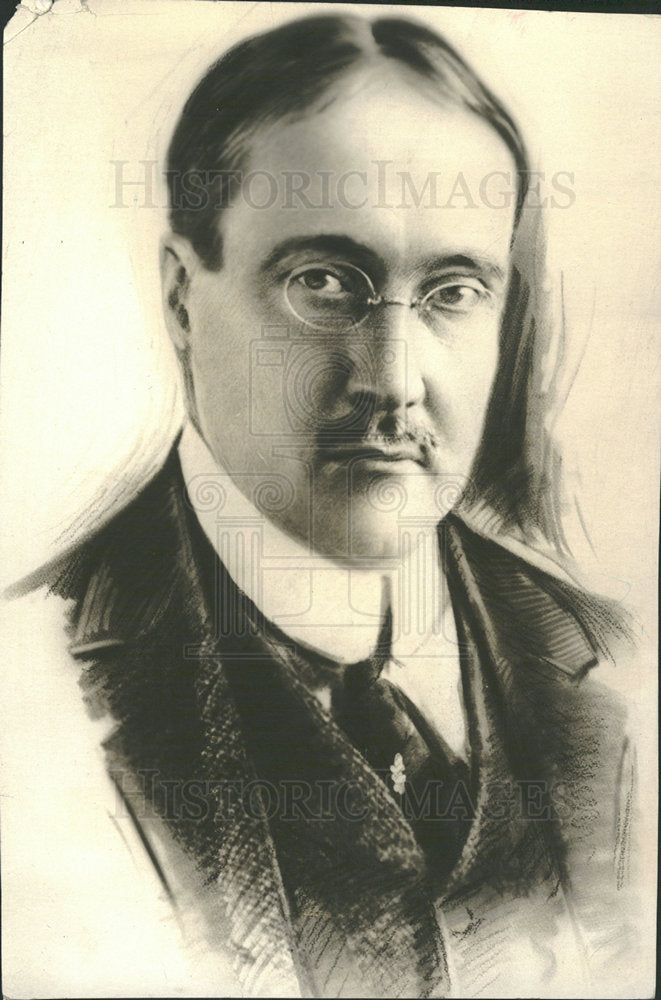 1918 Press Photo James Gerard, Former Amer-Ambassador  - Historic Images