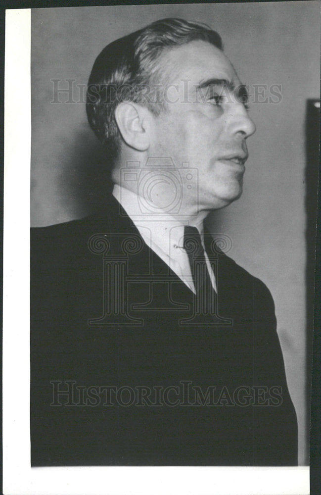 1937 Press Photo Francis J. Gorman President Textile - Historic Images