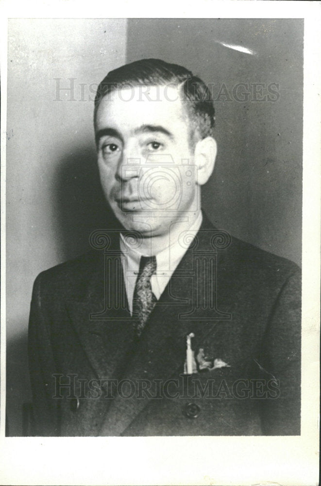 1934 Press Photo Francis J. Gorman Textile Strike - Historic Images