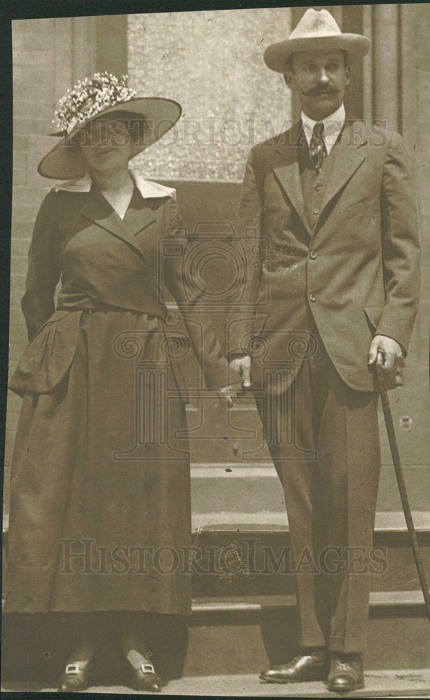 1917 Press Photo Kingdon Gould American Financier   - Historic Images