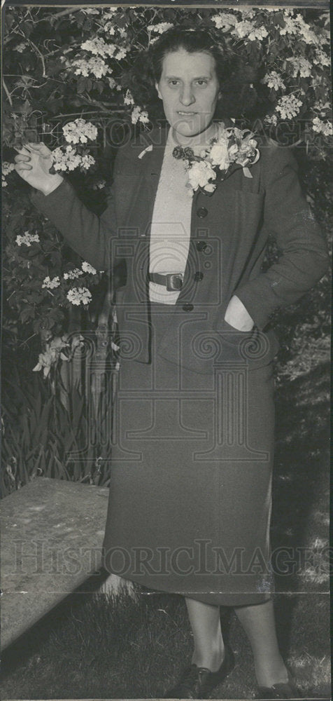 1940 Press Photo Orchestra Conductor Dr. Antonia Brico - Historic Images
