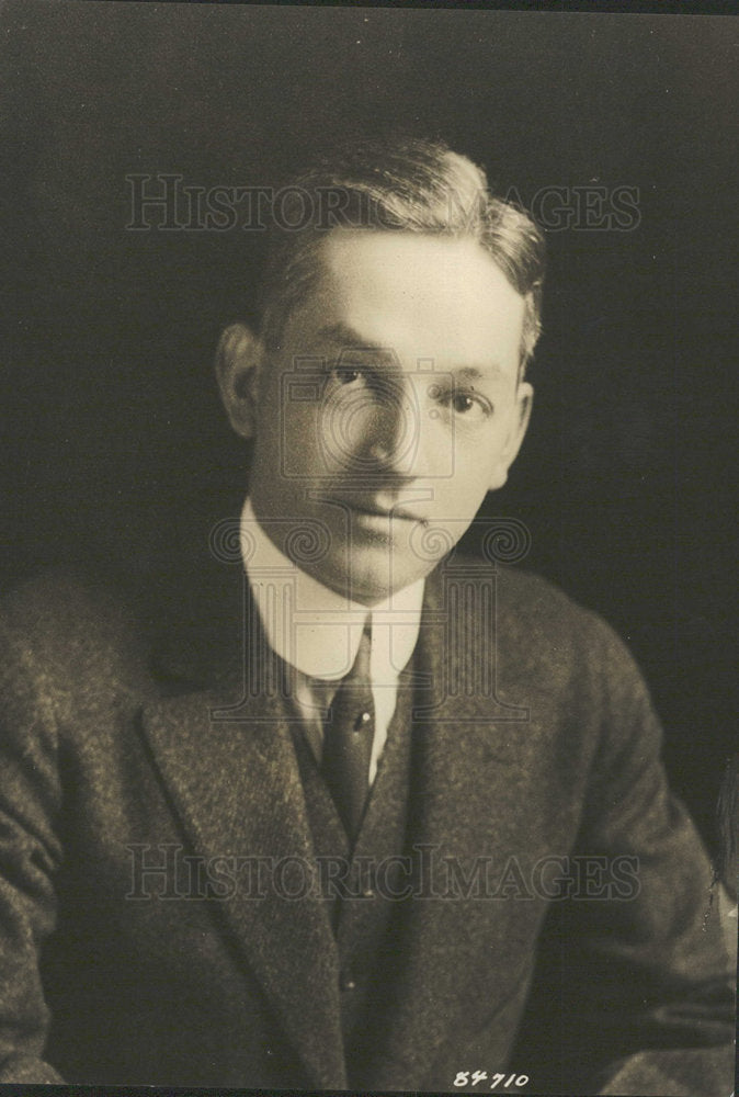 1927 Charles B. Hull Michigan Executive  - Historic Images