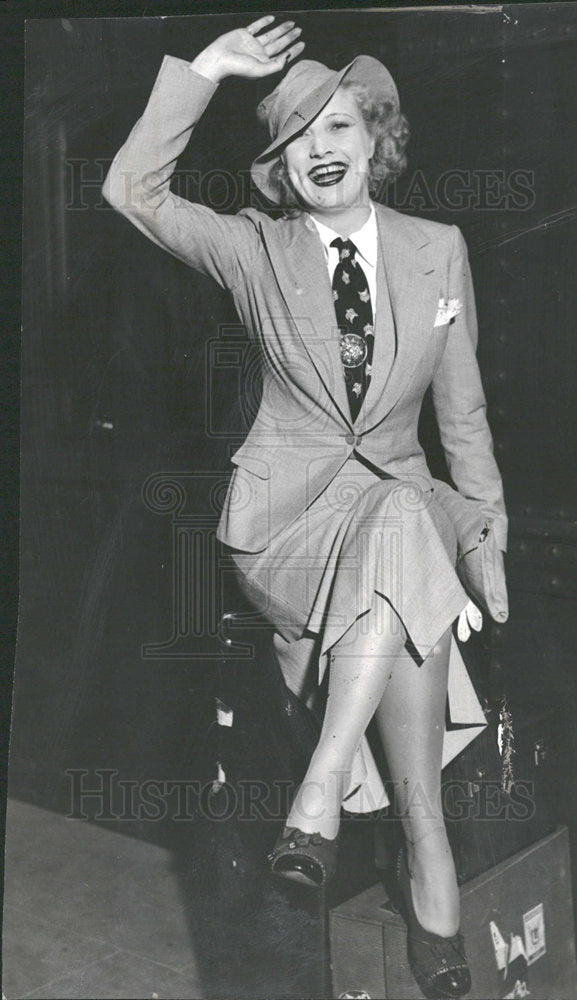 1935 Press Photo Margot Grahame English Actress - Historic Images