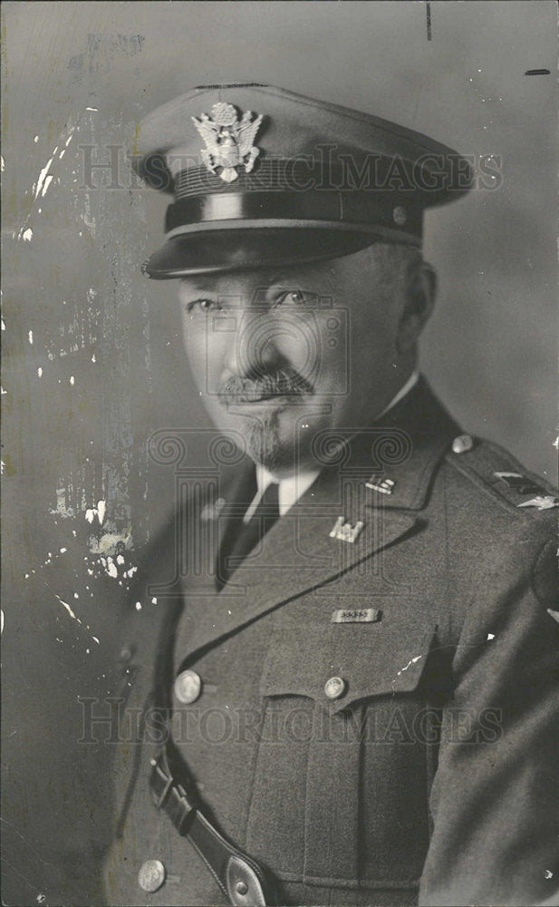 1935 Press Photo Col. Charles Larsen United States Army - Historic Images