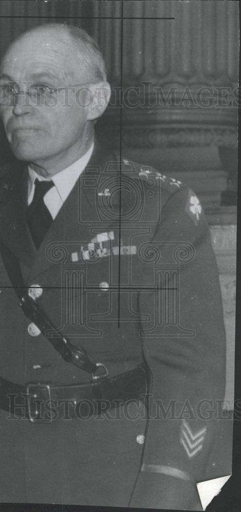 1941Press Photo Lieut.Gen. J.L.Dewitt,Commander US Army - Historic Images