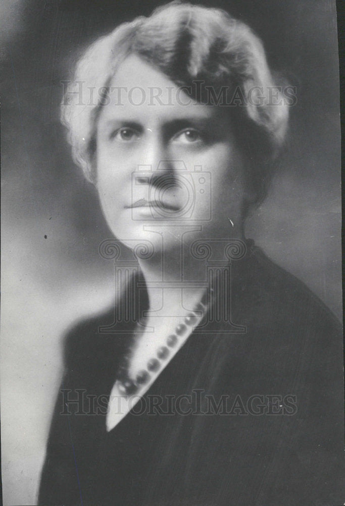 1932 Press Photo Katherine Lenroot Child Welfare Bureau - Historic Images