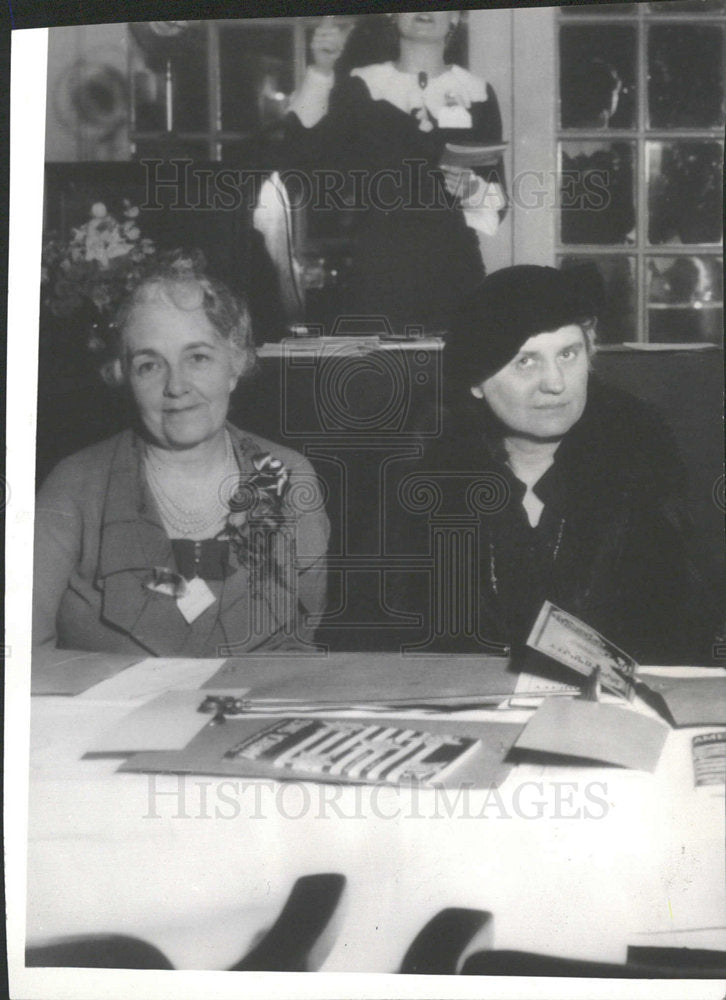 1935 Press Photo Katherine Lenroot Child Welfare Bureau - Historic Images