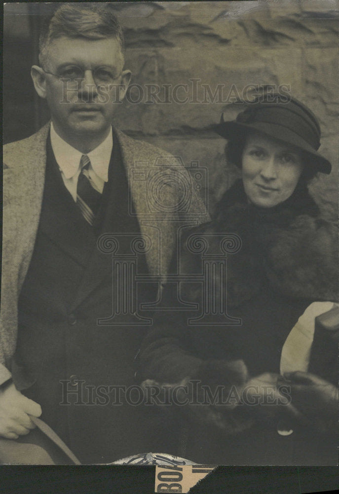 1935 Press Photo Harold W. Dodds President Princeton  - Historic Images