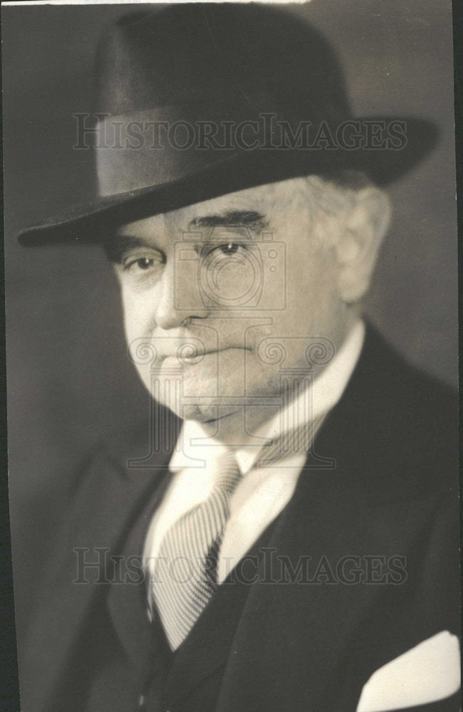 1932 Press Photo Isidore Dockweiler American Politician - Historic Images