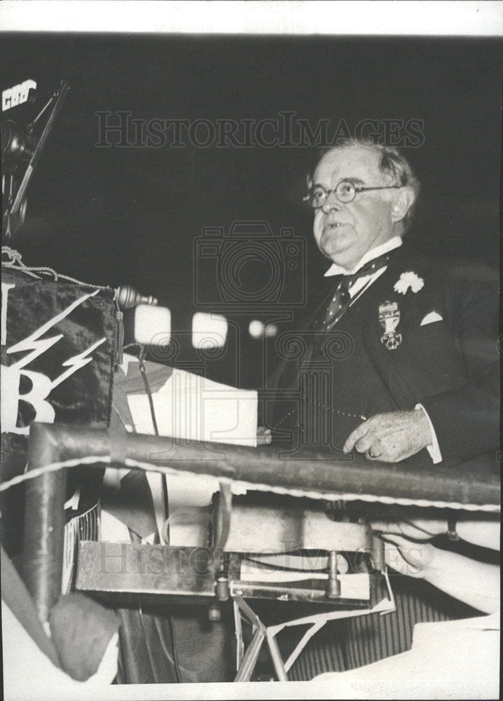 1932 Press Photo Isidore Dockweiler Veteran Commitee - Historic Images