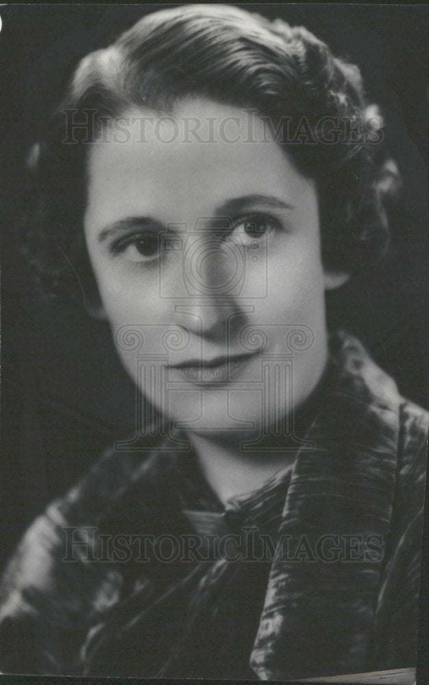 1936 Press Photo Mrs. Peter Hagner Holme Univ. Colorado - Historic Images