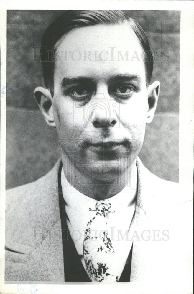 1935 Press Photo John Jeskewich Witness Arthur Barker - Historic Images