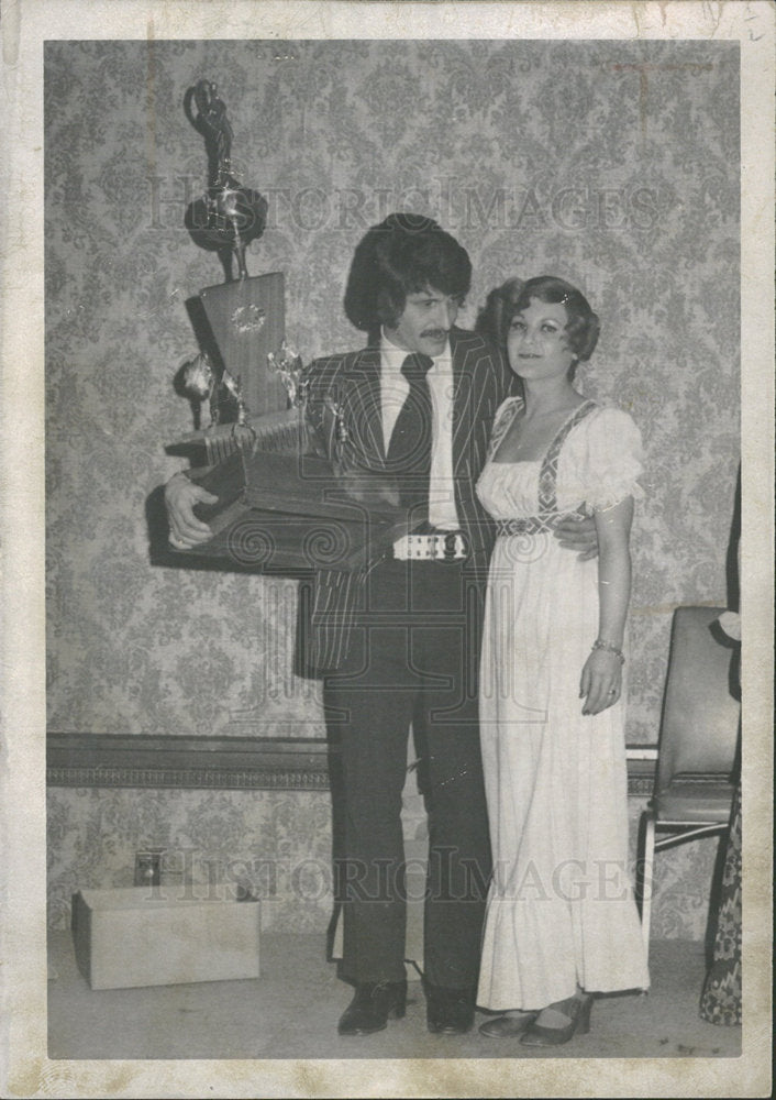 1973 Press Photo Roger Arbach/Hairstyling/Cosmetology - Historic Images