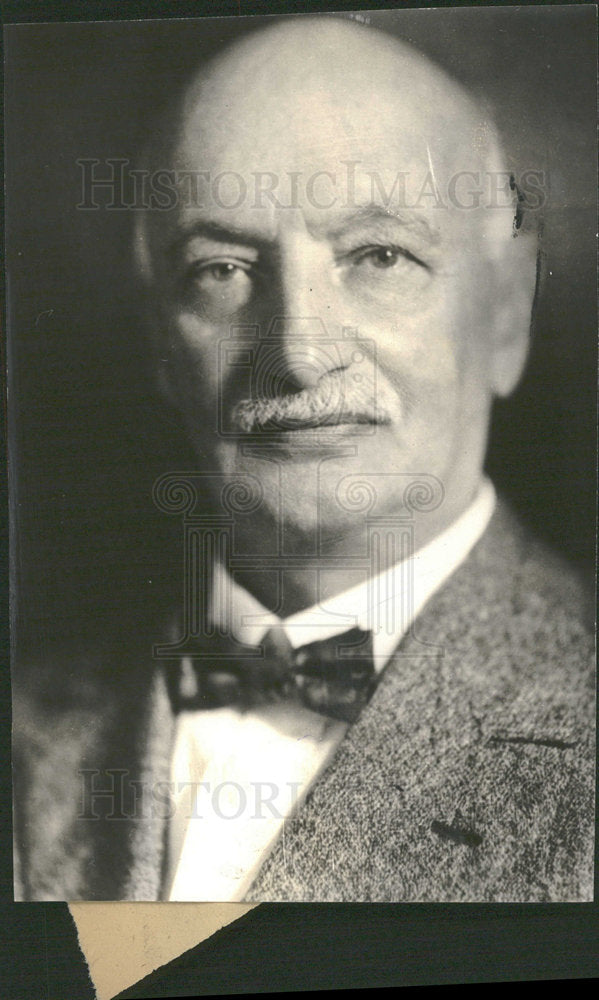 1934 Press Photo Kidnapped Banker Bremer Portrait - Historic Images