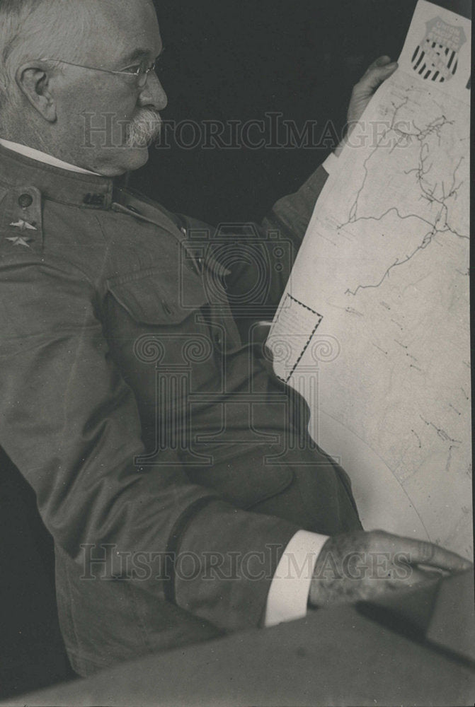 1917 Press Photo Major General William H Carter - Historic Images