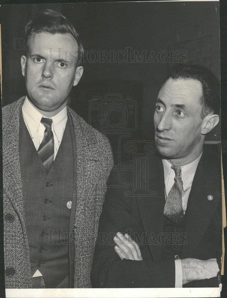 1936 Press Photo Harry Bridges Militant Union Leader - Historic Images