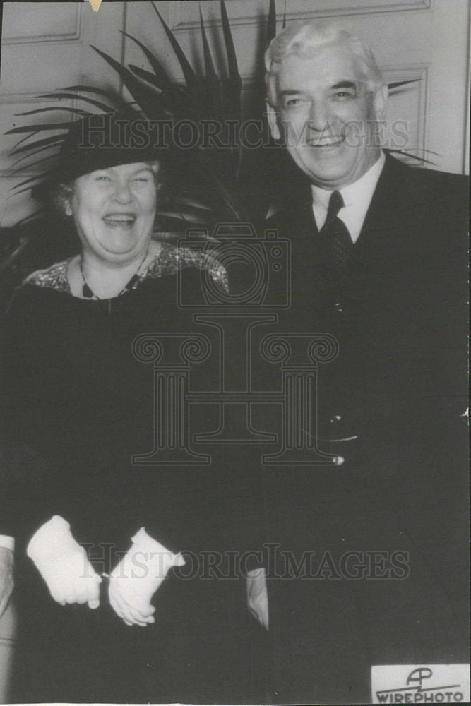 1936 Press Photo Senator and Mrs. Dickinson - Historic Images