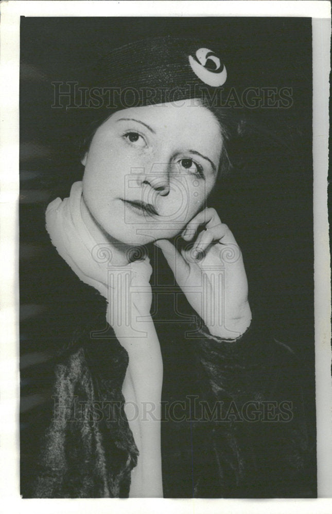 1935 Press Photo Grace Curran in Court - Historic Images