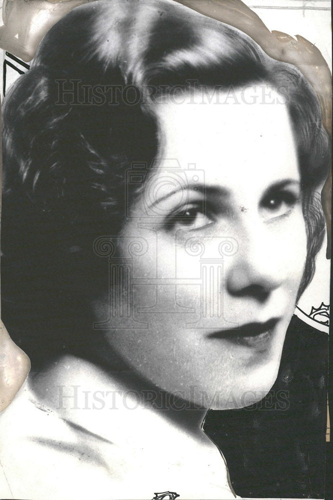 1934 Press Photo Mrs. Helen Joy Doke Judson Doke Trial - Historic Images