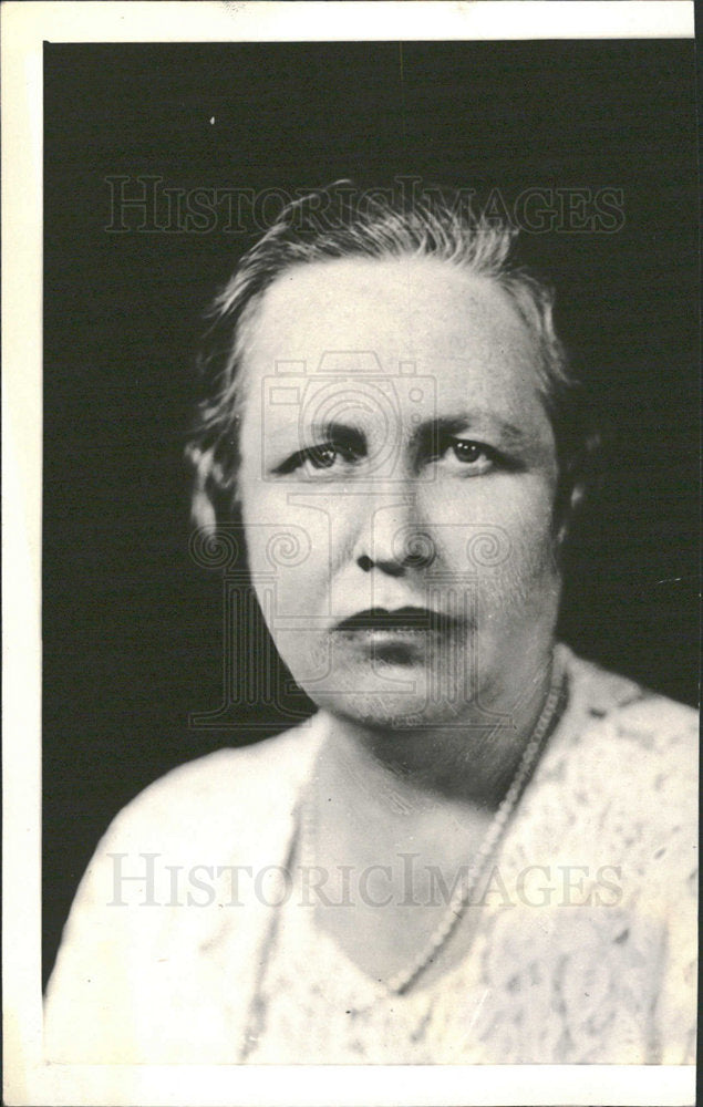 1933 Press Photo Mrs Breckenridge Long - Historic Images