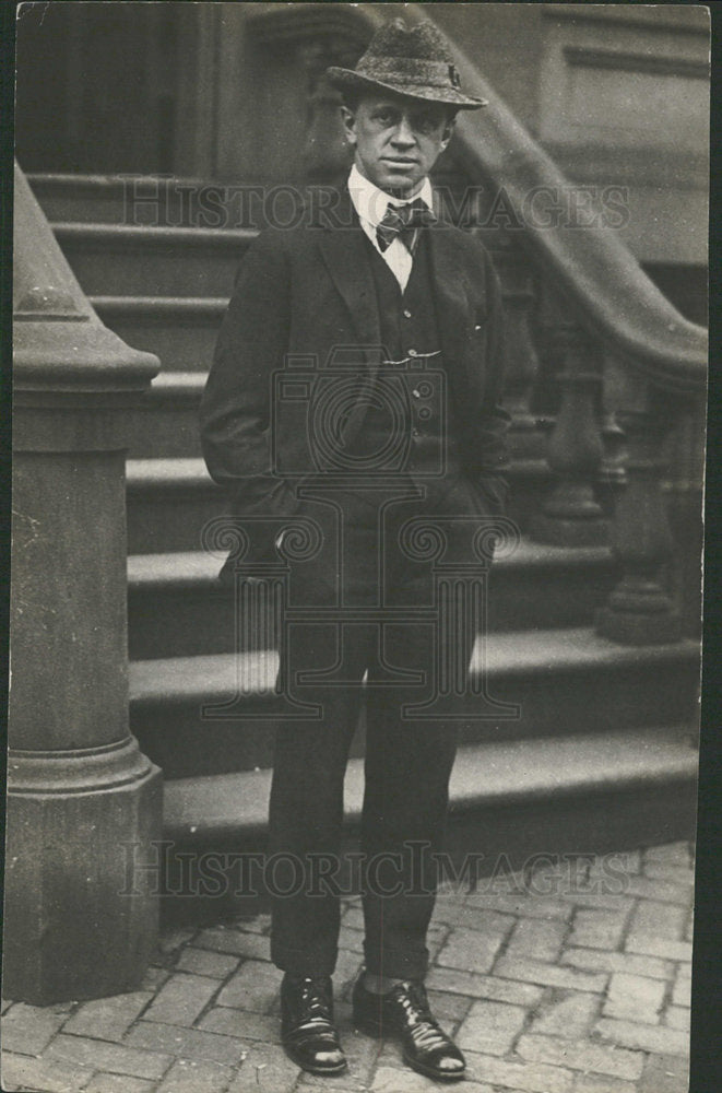 1918 Press Photo George Creel Journalist Politician - Historic Images