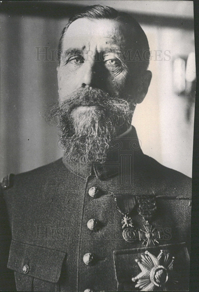 Press Photo General Gouraud Military Governor Paris - Historic Images