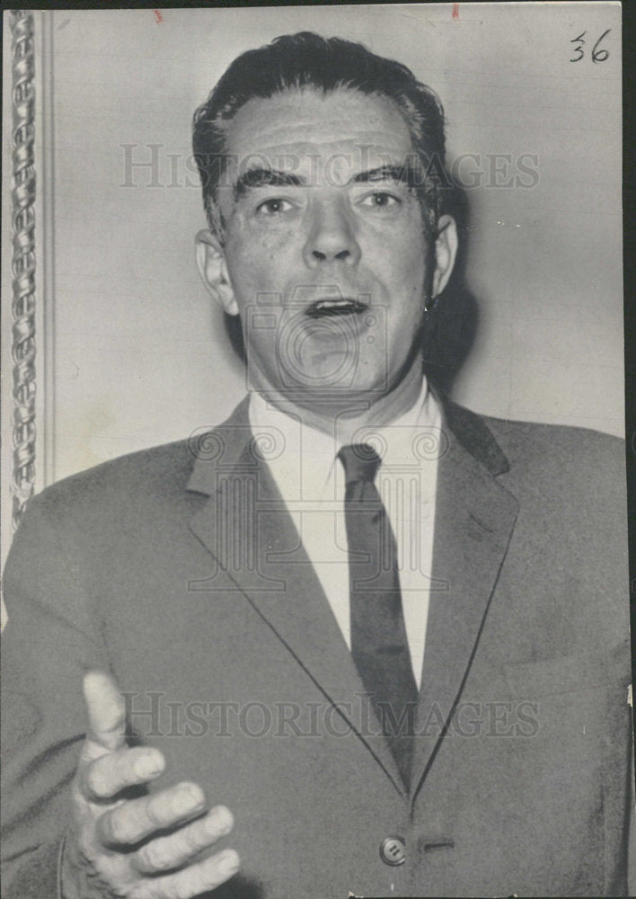 1963 Press Photo Representative John W. Byrnes - Historic Images