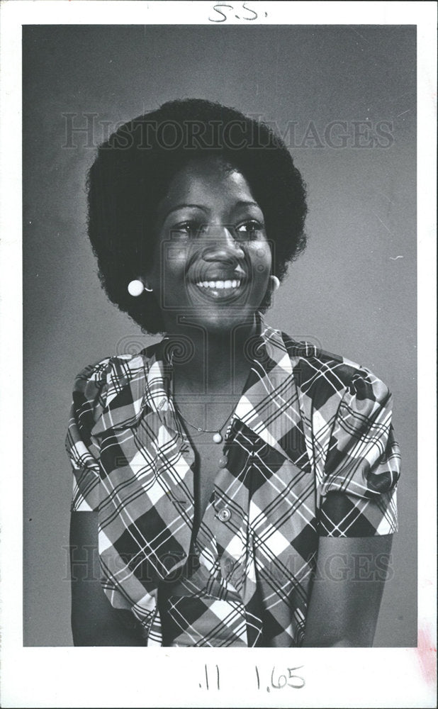 1973 Press Photo Ann Lewis, Miss Black Colorado - Historic Images