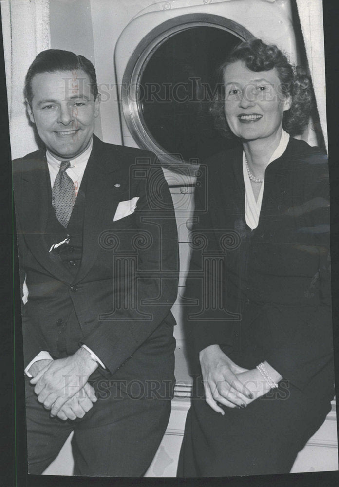 1946 Press Photo Henry Lodge Jr Republican Senator - Historic Images
