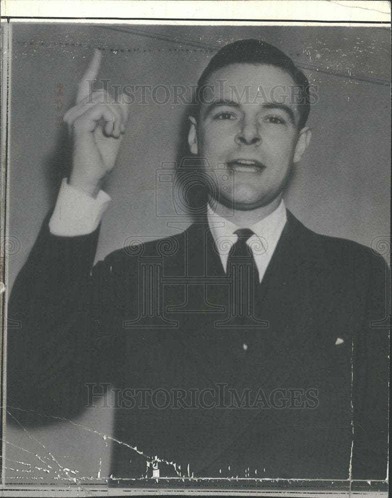 1936 Press Photo Politician Henry Cabot Lodge, Jr. - Historic Images